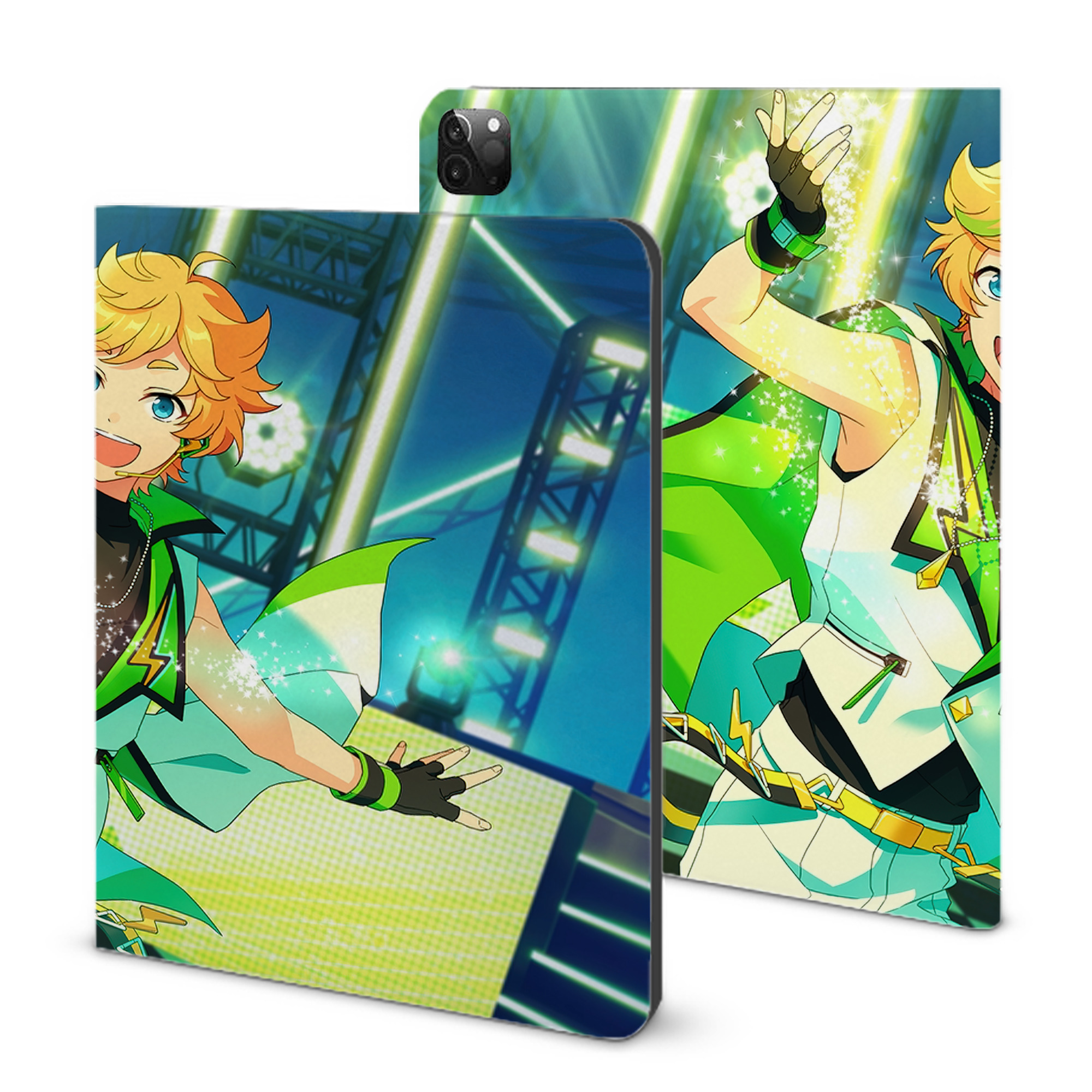 （画像用） あんさんぶるスターズ! Ensemble Stars IPadケース ペンホルダー付き ブックスタイルデザイン